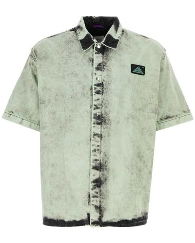 OAMC Short Sleeve Shirts - Grün