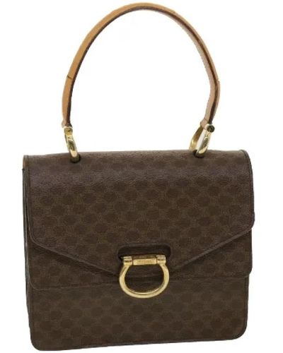 Céline Vintage Pre-owned > pre-owned bags > pre-owned handbags - Marron