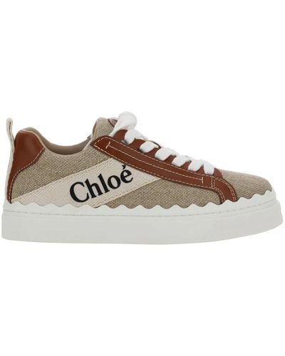Chloé Und braune lauren sneakers
