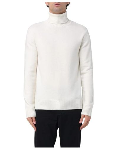 Altea Knitwear > turtlenecks - Blanc