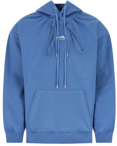 Adererror Cerulean blauer sweatshirt