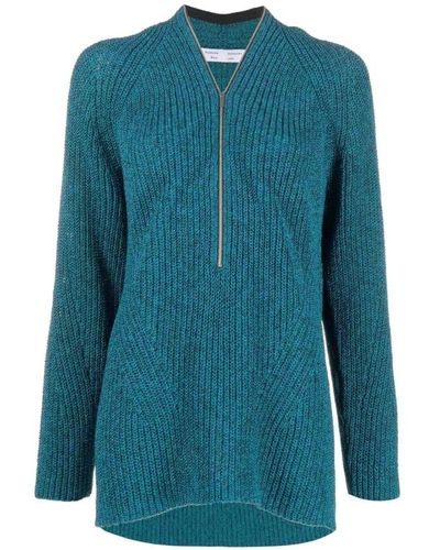 Proenza Schouler V-Neck Knitwear - Blue