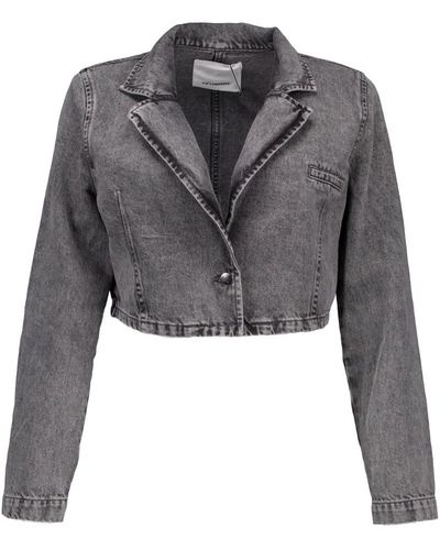 co'couture Denim Jackets - Grey