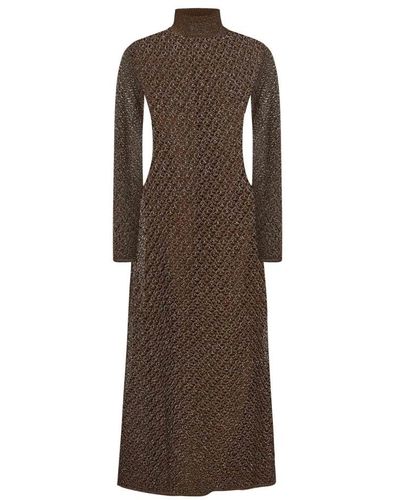 Tom Ford Knitted Dresses - Brown