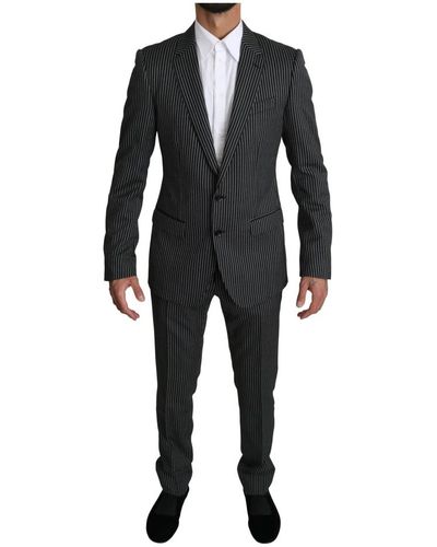 Dolce & Gabbana Single breasted suits - Nero