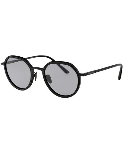 Giorgio Armani Stylische sonnenbrille für männer - Schwarz