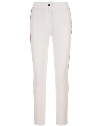 Moncler Slim-Fit Pants - White