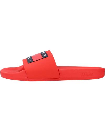 Tommy Hilfiger Sliders - Rot