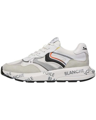 Voile Blanche Sneakers shine. - Weiß