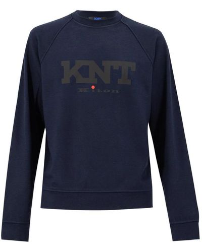 Kiton Sweatshirts - Blue