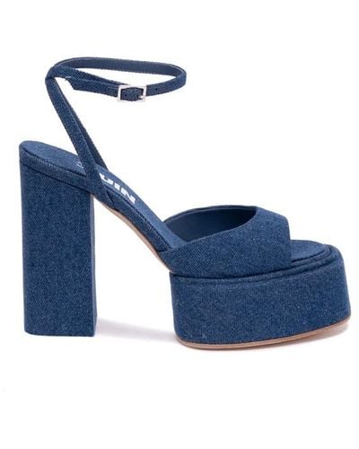3Juin High Heel Sandals - Blue