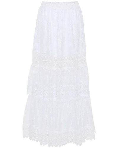 Charo Ruiz Maxi Skirts - White