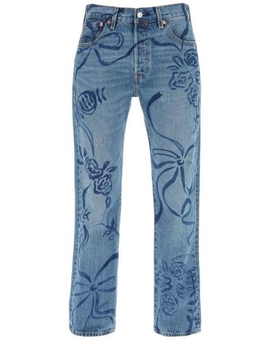 Collina Strada Straight jeans - Blau