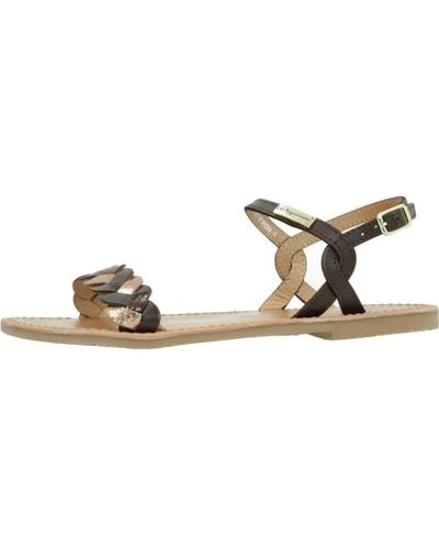 Les Tropeziennes Flat sandals - Metálico