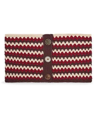 Maliparmi Cintura handmade crochet - Rosso