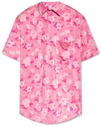 Vetements Shirts > short sleeve shirts - Rose