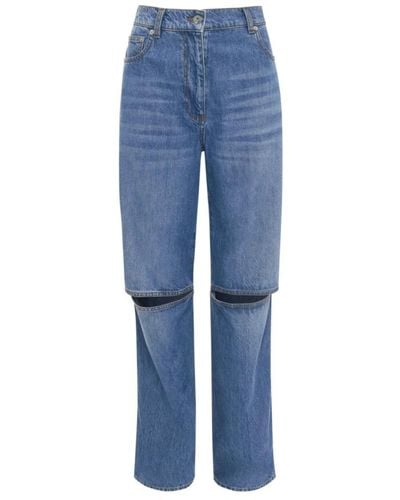 JW Anderson Loose-Fit Jeans - Blue