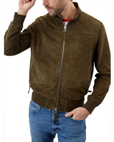 Roy Rogers Leather jackets - Grün