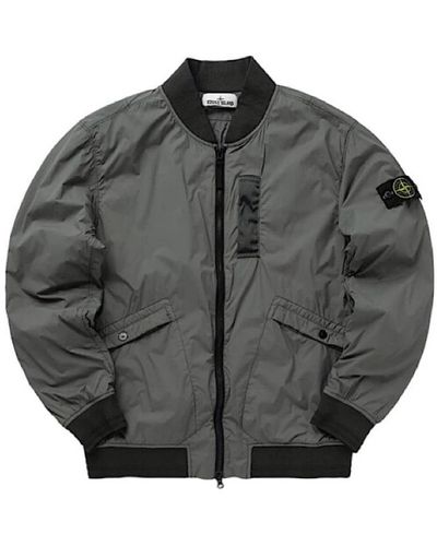Stone Island Bomber jackets - Grau