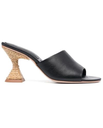 Paloma Barceló Brigitte heeled sandals - Negro