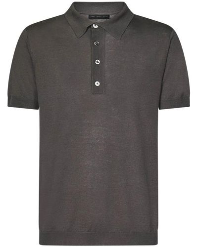 Low Brand Tops > polo shirts - Gris