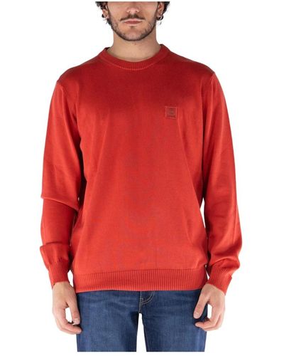 Timberland Knitwear > round-neck knitwear - Rouge