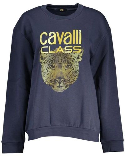 Class Roberto Cavalli Sweatshirts - Blau