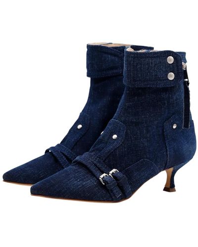 Strategia Lovely Ankle Boots Lou - Blau