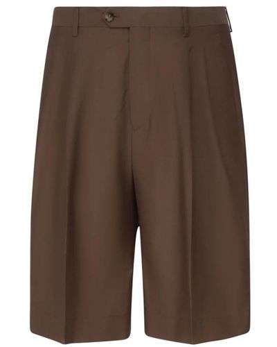 Lardini Casual Shorts - Brown