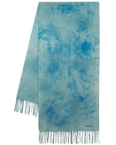 Acne Studios Accessories > scarves > winter scarves - Bleu