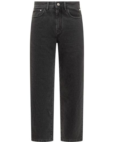 Gcds Jeans > straight jeans - Noir