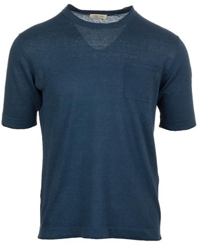 L.B.M. 1911 T-Shirts - Blau