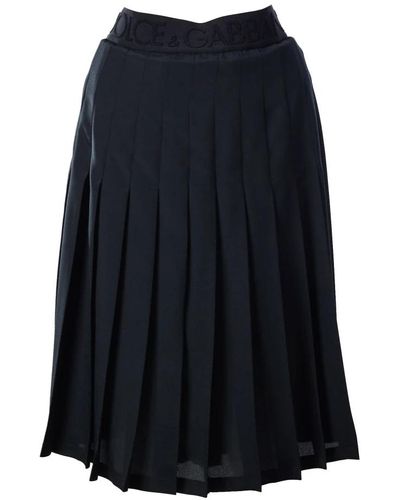 Dolce & Gabbana Skirts > midi skirts - Bleu