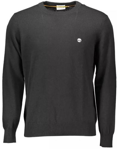 Timberland Maglia di lana nera - maglione a maniche lunghe - Nero
