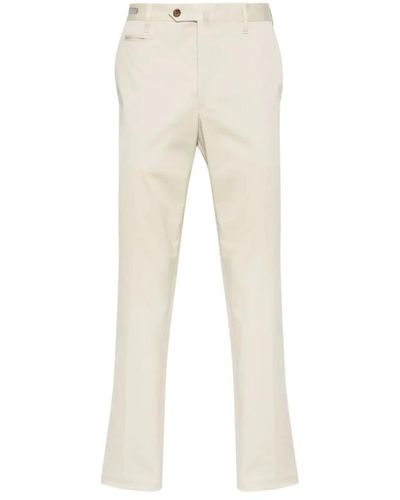 Corneliani Trousers > slim-fit trousers - Neutre