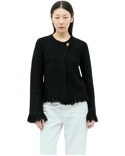 Chloé Jackets > tweed jackets - Noir