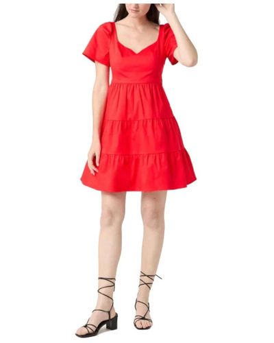 Naf Naf Short Dresses - Rot