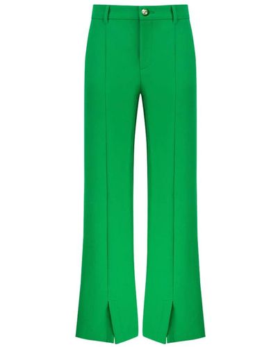 Chiara Ferragni Wide Trousers - Green