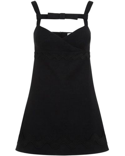 Patou Short Dresses - Black