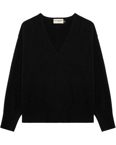 Roy Rogers Knitwear > round-neck knitwear - Noir