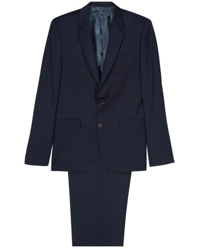 Paul Smith Single Breasted Suits - Blue