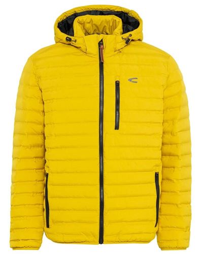 Camel Active Giacca funzionale texxxactive® impermeabile - Giallo