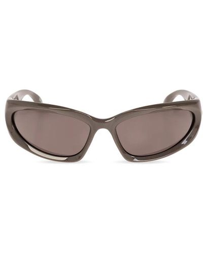 Balenciaga Schnelle sonnenbrille - Grau