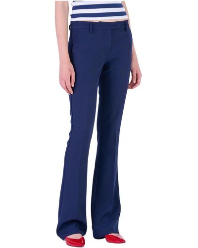 Silvian Heach Trousers > slim-fit trousers - Bleu