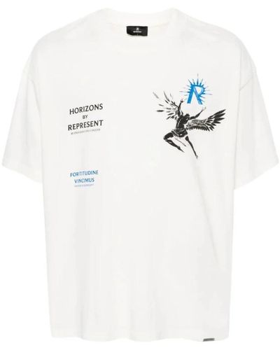 Represent T-shirt mit grafikdruck - Weiß