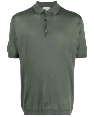 John Smedley Polo shirts - Grün