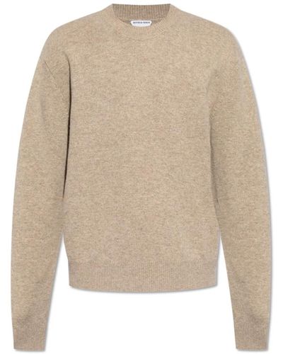 Bottega Veneta Knitwear > cashmere knitwear - Neutre