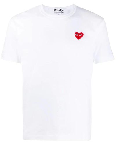 COMME DES GARÇONS PLAY T-Shirt - Weiß