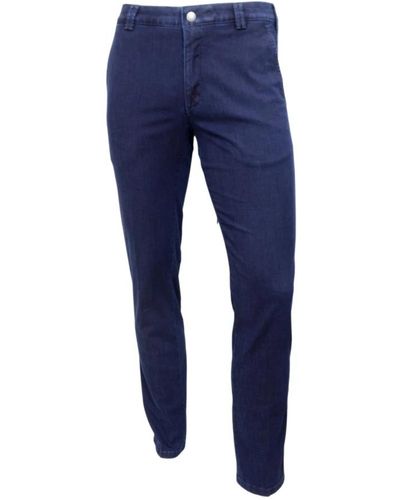 Meyer Pantalone in jeans - Blu