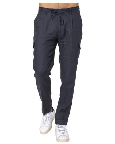 Gran Sasso Trousers > slim-fit trousers - Bleu